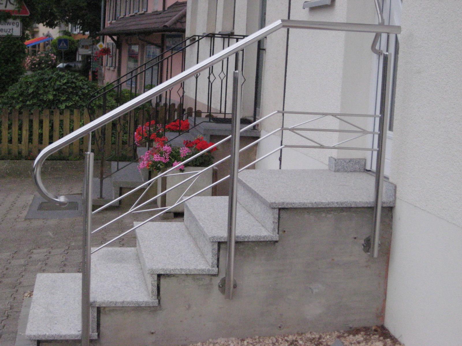 Geländer mit Stäben · GS21 — Originalaufnahme